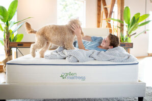dog-and-kid-on-my-green-mattress-mattress